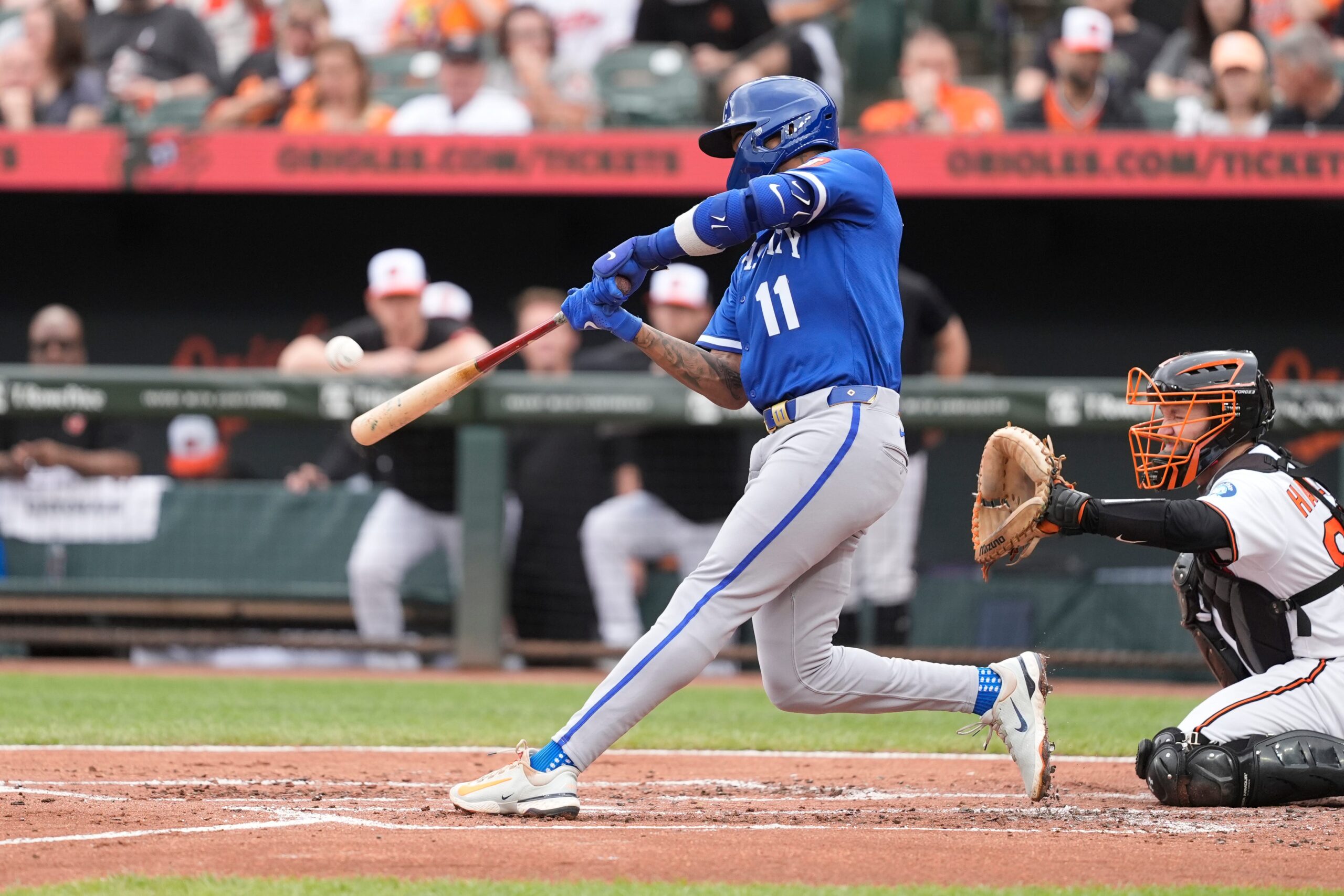 Star Wars Günü, Baltimore Orioles, Kansas City Royals, beyzbol, MLB, solo home run, Maikel Garcia, Jackson Holliday, Kevin Brown, Tattooine, Cedric Mullins, Ryan O'Hearn, Jonathan India, Bobby Witt Jr., Vinnie Pasquantino, Luke Maile, Michael Massey, Camden Yards, beyzbol rekoru, beyzbol maçı, spor haberleri
