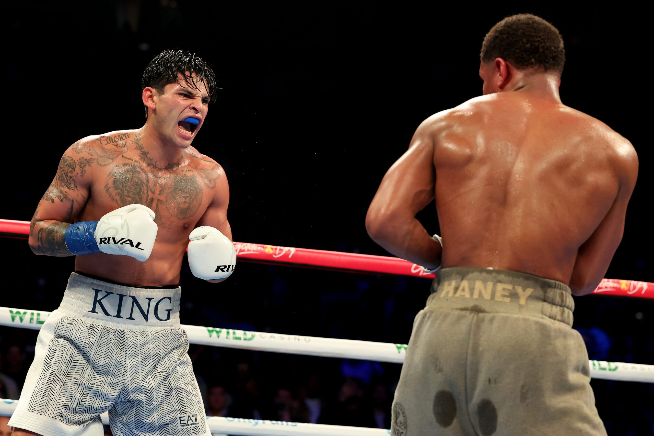 Ryan Garcia, Rolando Romero, Rolly Romero, boks, dövüş, maç, kavga, geri dönüş, süspansiyon, Devin Haney, Gervonta Davis, Tank Davis, nakavt, güç, yumruk, sol kroşe, Times Meydanı, DAZN PPV, canlı yayın, sonuçlar, haberler, güncellemeler, meta keywords, Türkçe
