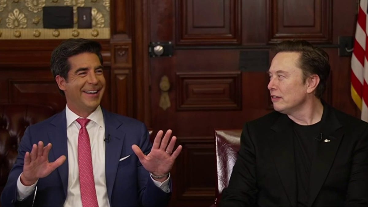 Donald Trump, DOGE, Department of Government Efficiency, Elon Musk, Jesse Watters Primetime, waste, fraud, abuse, federal government, cost-cutting, USAID, U.S. Agency for International Development, foreign aid, DEI, diversity equity inclusion, federal workforce, Trump administration, Big Balls, Andrew Mark Miller, Michael Dorgan, Fox News, political news, government reform
