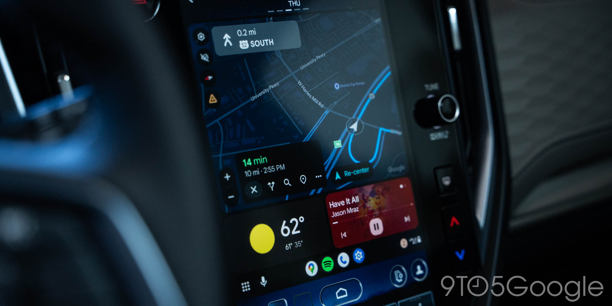 android auto, google, gemini, google assistant, android automotive, google i/o 2025, light theme, material you, climate controls, local media, radio, fm radio, am radio, calling apps, external dialer, google maps, incident reporting, alerts
