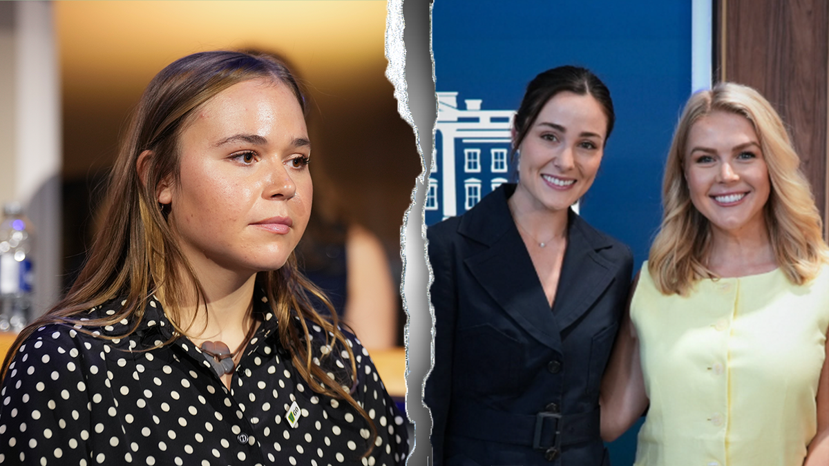 Hope Walz, Tim Walz, Karoline Leavitt, Kate Mackz, Post Run High, running influencer, social media, political activism, Trump administration, transgender athletes, Fox News, Outnumbered, Tomi Lahren, Kayleigh McEnany, Emily Compagno, Gen Z, political divide, running community, normalization, interview, privilege, good versus evil, White House press secretary, cancel culture

