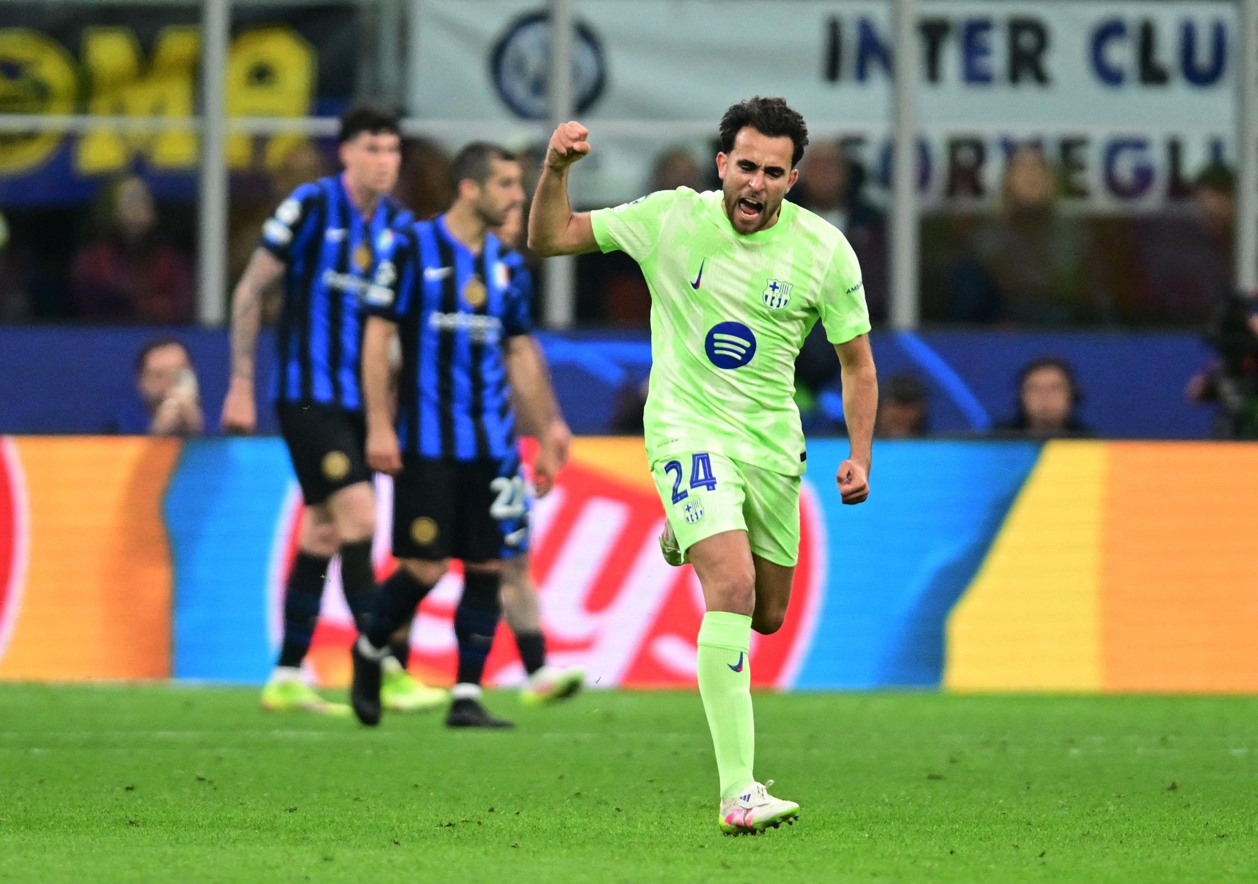 Romain Ntamack, Eric Garcia, FC Barcelona, Inter Milan, Şampiyonlar Ligi, yarı final, en iyi takım, rövanş maçı, ikinci yarı, uzatma dakikaları, futbol, spor
