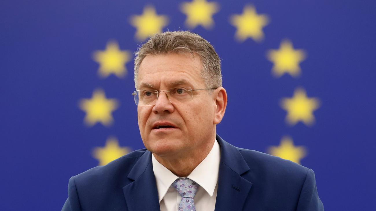 AB Ticaret Komiseri Maros Sefcovic, ABD gümrük vergisi, AB malları, ABD soruşturmaları, ulusal güvenlik, Avrupa Parlamentosu, Strazburg, ihracat, gümrükler, yarı iletkenler, ilaçlar, hammaddeler, ticaret savaşı, AB-ABD ilişkileri, Sefcovic açıklaması, 170 milyar Euro, 549 milyar Euro
