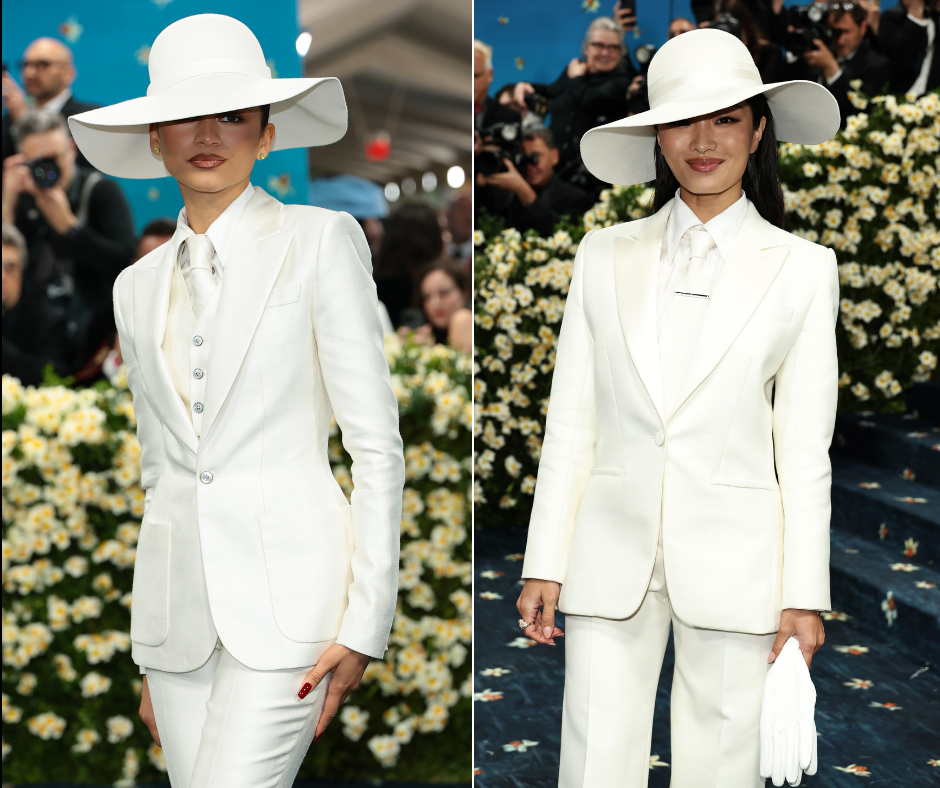 Zendaya, Anna Sawai, Met Gala 2025, moda, kırmızı halı, Louis Vuitton, Dior, aynı kıyafet, stil karşılaştırması, lüks, Law Roach, Karla Welch, Black dandyism, androjeni tarz, ödül töreni, Shōgun, Euphoria, Tom Holland, nişan yüzüğü, ünlüler, kıyafet seçimi, tasarımcılar, Met Gala debut, en iyi kadın oyuncu, moda trendleri, kıyafet benzerliği, Met Gala elbise kodu, Tailored for You, Met Gala görünümü, tarz, moda eleştirisi, giyim, moda olayı, kıyafet, stilist, yıldızlar, kıyafet karşılaştırması, benzerlik, Met Gala, Zendaya stil, Anna Sawai stil, ünlü kıyafetleri, Zendaya ve Anna Sawai, 2025 Met Gala, moda yorumları
