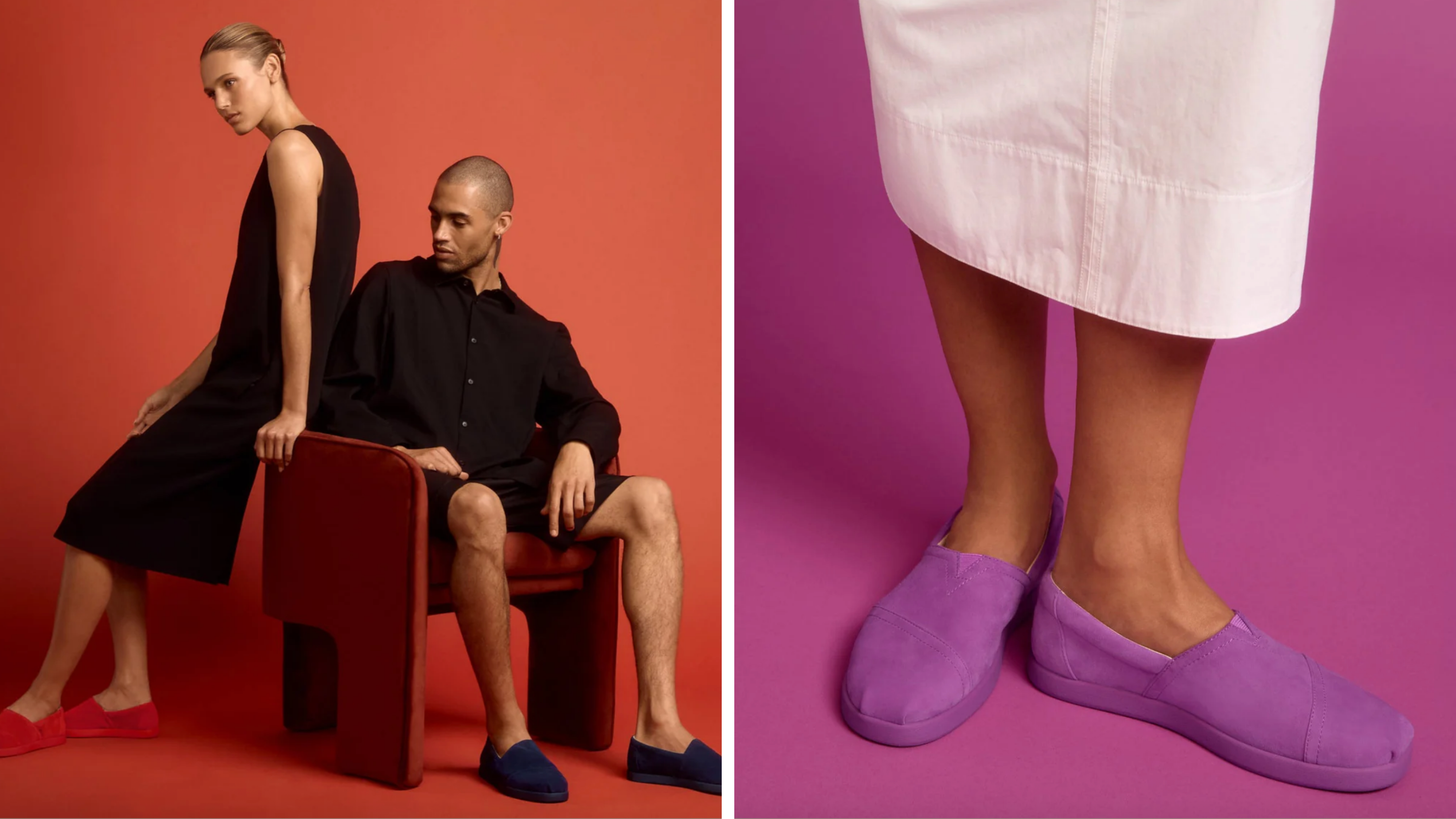 Toms ayakkabı, Jamie Mizrahi, işbirliği, Alpargata, slip-on ayakkabı, rahat ayakkabı, yaz 2025, moda, stil, sınırlı sayıda, su geçirmez süet, Meghan Markle, Jennifer Lawrence, ünlü stilist, Toms.com, ayakkabı koleksiyonu, Türk