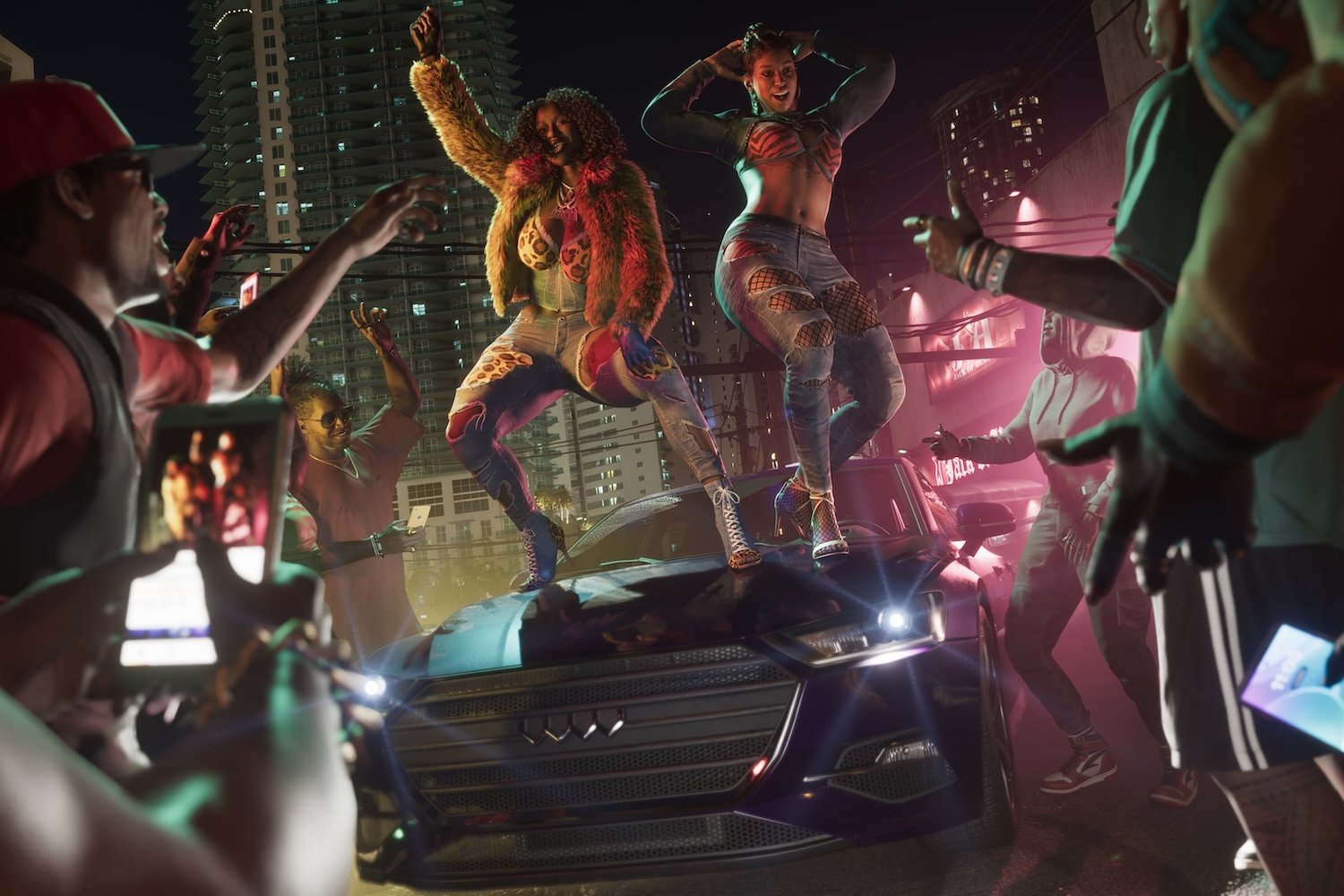 Grand Theft Auto VI, GTA 6, Nintendo Switch 2, Rockstar Games, Oyun, Video Oyunları, Konsol, Lansman Tarihi, Çıkış Tarihi, Söylentiler, Haberler, Analiz, Performans, Cyberpunk 2077, Nvidia, AMD, PSSR, Rockstar Advanced Game Engine, Vice City, Leonida Keys, Jason Duval, Lucia Caminos, Take-Two Interactive, Strauss Zelnick, Fiyatlandırma, AAA Oyunlar, Port, Uyumluluk, Teknoloji, Oyun Motoru, Grafik, Depolama, Kartuş, E-Mağaza, Aile Dostu, Yaş Demografisi
