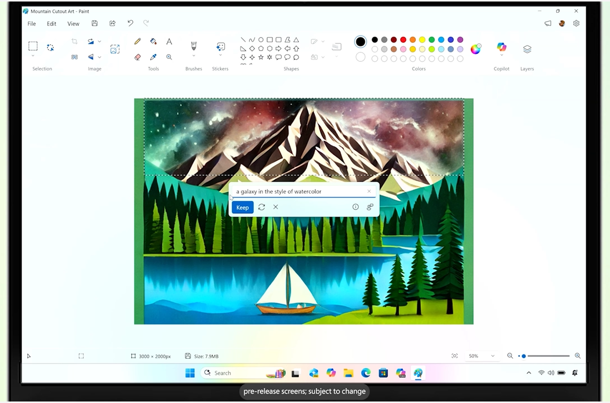 Microsoft, Windows 11, Yapay Zeka, AI, Copilot+, Surface, Surface Laptop, Surface Pro, Windows Recall, Semantik Arama, Click-to-Do, Ajan Tabanlı AI, Fotoğraflar, Relight AI, Paint, Nesne Seçimi, Sticker Oluşturucu, Snipping Tool, Başlat Menüsü, Telefon Bağlantısı, Microsoft Store, Dosya Gezgini, Microsoft Edge Game Assist, Qualcomm, AMD, Intel, Copilot Vision, PCWorld, Teknoloji, İnceleme, Haber, Yeni Özellikler, Windows Ayarları, Doğal Dil, NPU, AI Hızlandırma, Üretken AI, Bellek, Memoji
