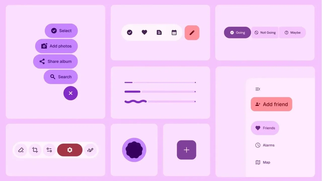 Android, Material 3 Expressive, Google, Tasarım Yenilemesi, Kullanıcı Arayüzü, Kullanılabilirlik, Android 16, Google I/O 2025, Arayüz Tasarımı, Yaşlı Kullanıcılar, Durum Çubuğu, Hızlı Ayarlar, Saat Uygulaması, Sistem Uygulamaları, Tasarım Araştırması, Kapsayıcı Tasarım, Google Tasarım, Android Güncellemesi, Materyal Tasarımı
