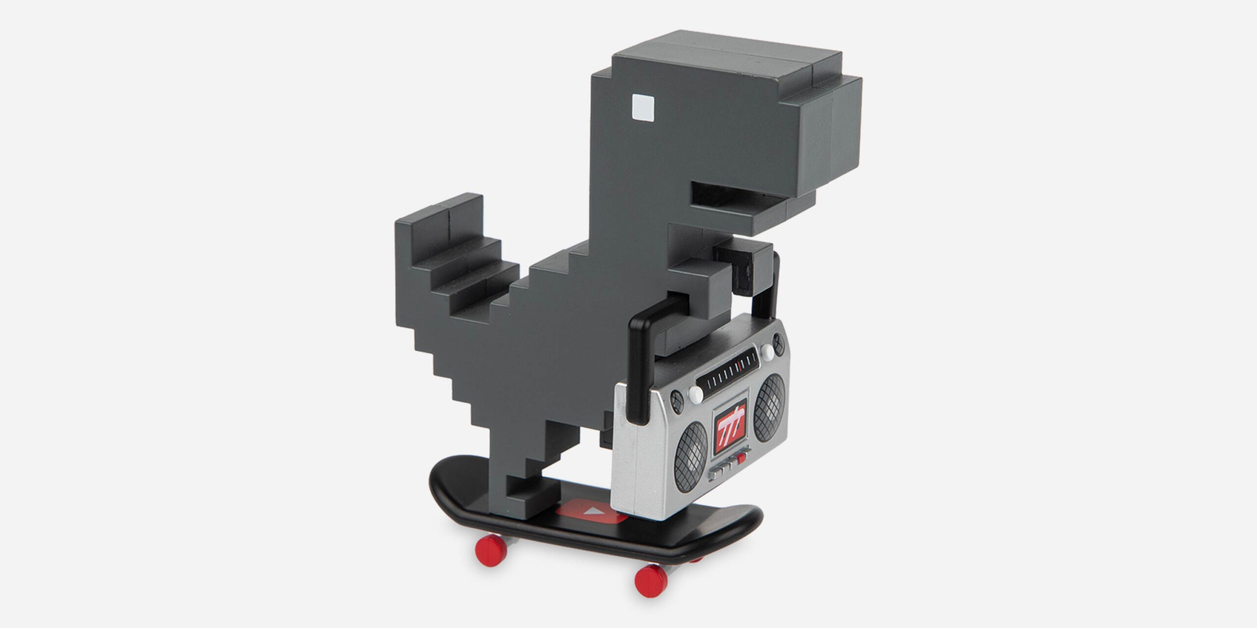 Google Chrome Dino, YouTube Kaykay, Google Merch Mağazası, Chrome Dino Aksesuarları, YouTube Skater Aksesuar Paketi, Google Dino Figürü, Teknoloji Haberleri, Google Ürünleri, Koleksiyon Oyuncaklar, Hediye Fikirleri

