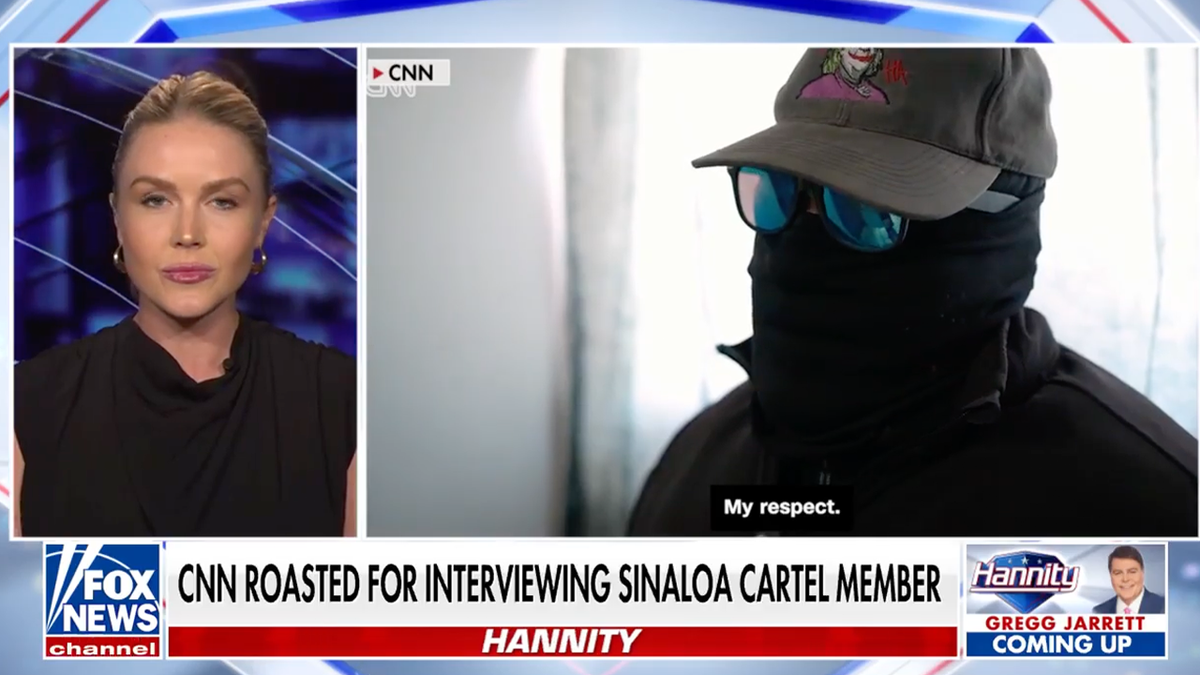 Beyaz Saray, CNN, Karoline Leavitt, Sinaloa Karteli, Meksika Karteli, terör örgütü, Donald Trump, Sean Hannity, Fox News, Isobel Yeung, uyuşturucu karteli, Fentanil, medya, haber, röportaj, basın sekreteri, Amerika Birleşik Devletleri, Meksika, suç, şiddet, dış politika, güvenlik
