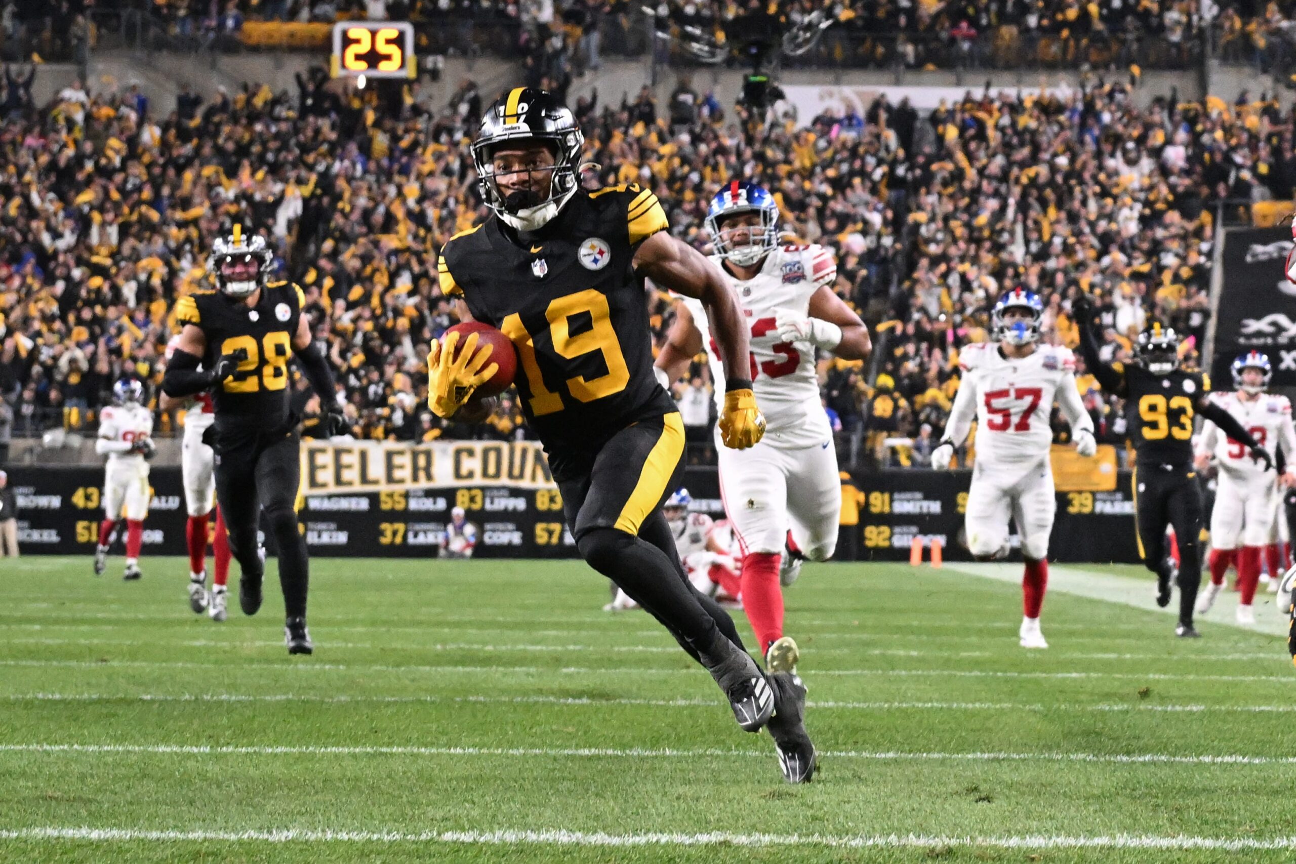 Pittsburgh Steelers, 2025 NFL Draft, George Pickens, Dallas Cowboys, D.K. Metcalf, Will Howard, Mason Rudolph, Arthur Smith, Wide Receiver, Trade, Depth Chart, Football, NFL, Futbol, Amerikan Futbolu, Pittsburgh Steelers Takımı, 2025 NFL Draftı, George Pickens Takası, D.K. Metcalf Transferi, Geniş Alıcı Derinliği, Arthur Smith Hücum Planı, Futbol Haberleri, Spor Haberleri
