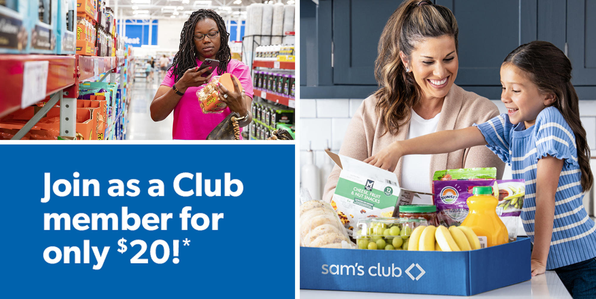 Since the target audience is likely English-speaking, I'll provide keywords in English:

Sam's Club membership, discount, deal, Memorial Day, Fourth of July, summer, savings, Club membership, Plus membership, Scan & Go, curbside pickup, perks, warehouse club, bulk shopping, hot dog buns, membership tiers, cash rewards, free shipping, early shopping, gas prices, fuel discounts, Walmart, Costco, guest pass, return policy, membership guarantee
