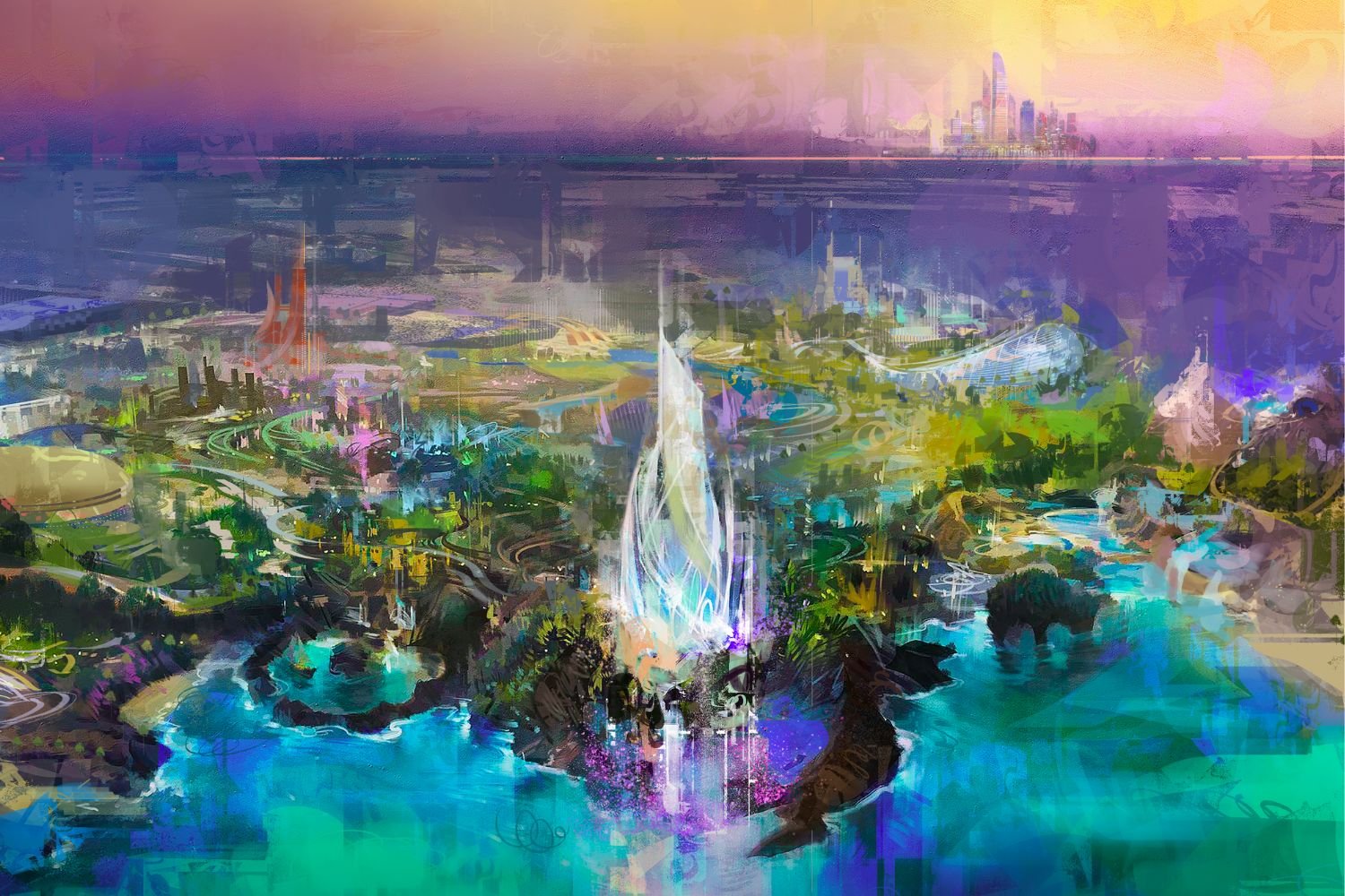 Disney, tema parkı, Abu Dabi, Yas Adası, Miral, Bob Iger, Disneyland Abu Dabi, Birleşik Arap Emirlikleri, yeni tema parkı, Disney Imagineering, eğlence, mimari, kültür, turizm, seyahat, Zootopia, Avatar: Flight of Passage, Aslan Kral, Frozen, Tron, Moana, Lilo & Stitch, Arabalar, 2030'lar
