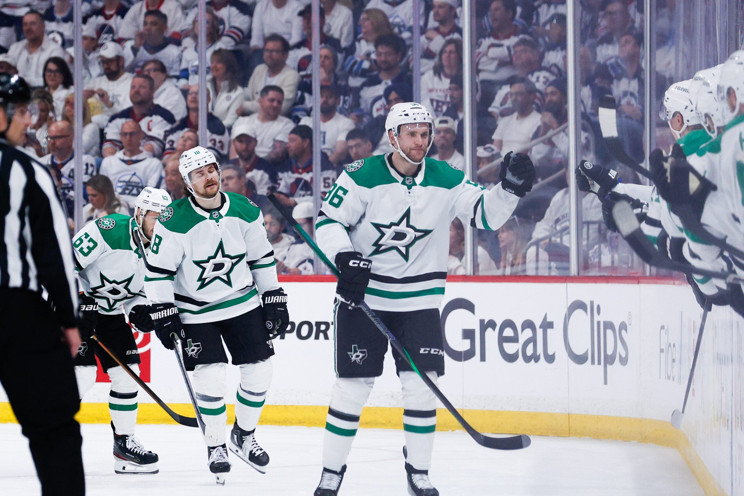Mikko Rantanen, Dallas Stars, buz hokeyi, NHL, playofflar, hat trick, Winnipeg Jets, Colorado Avalanche, transfer, rekor, maç özeti, haber, spor, Nathan MacKinnon
