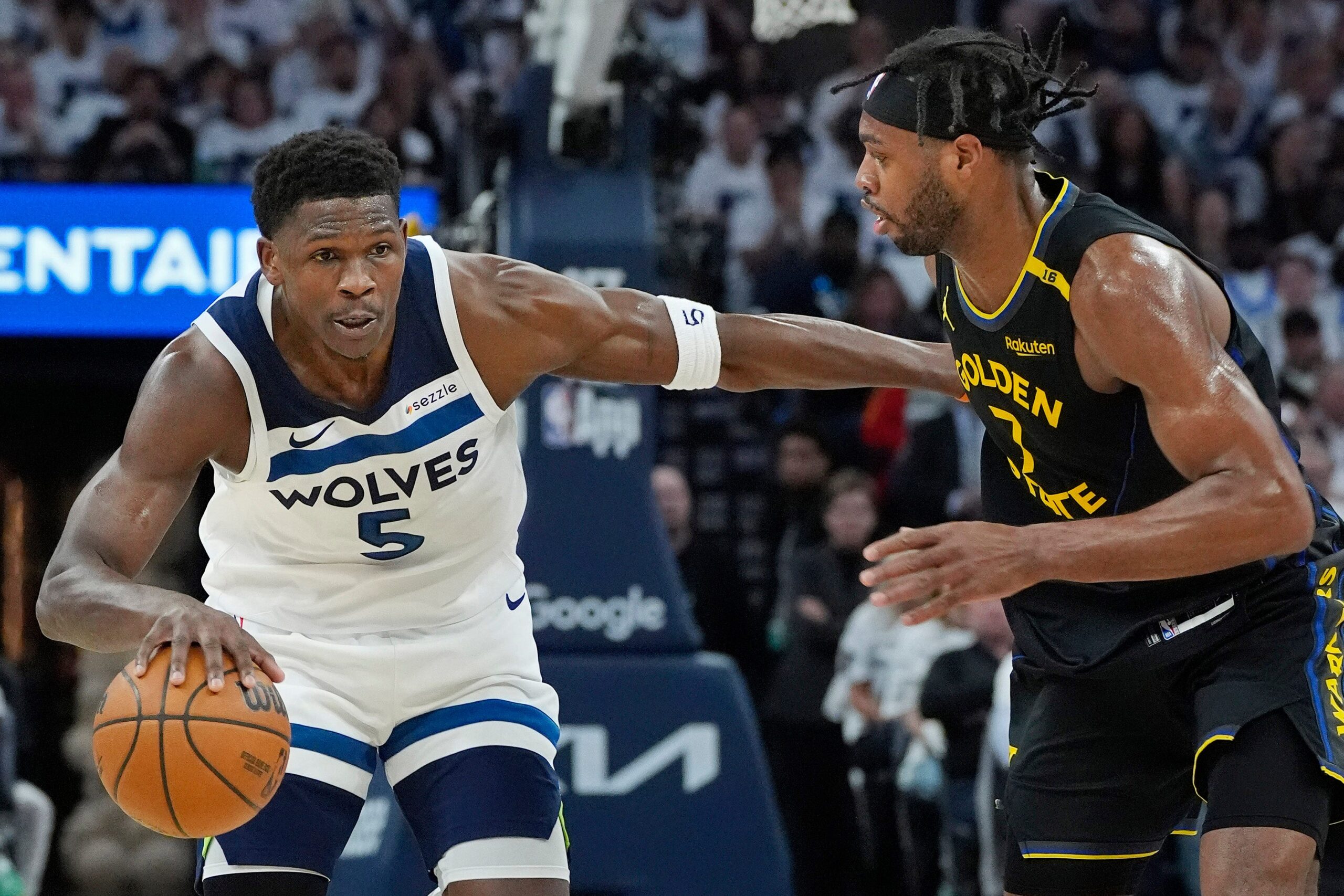 Golden State Warriors, Minnesota Timberwolves, NBA Playoffs, Western Conference Semifinals, Stephen Curry, injury, Game 2, odds, predictions, Jimmy Butler, Draymond Green, Buddy Hield, Anthony Edwards, ESPNs matchup predictor, BetMGM, Sling TV, TNT, truTV, streaming, schedule
