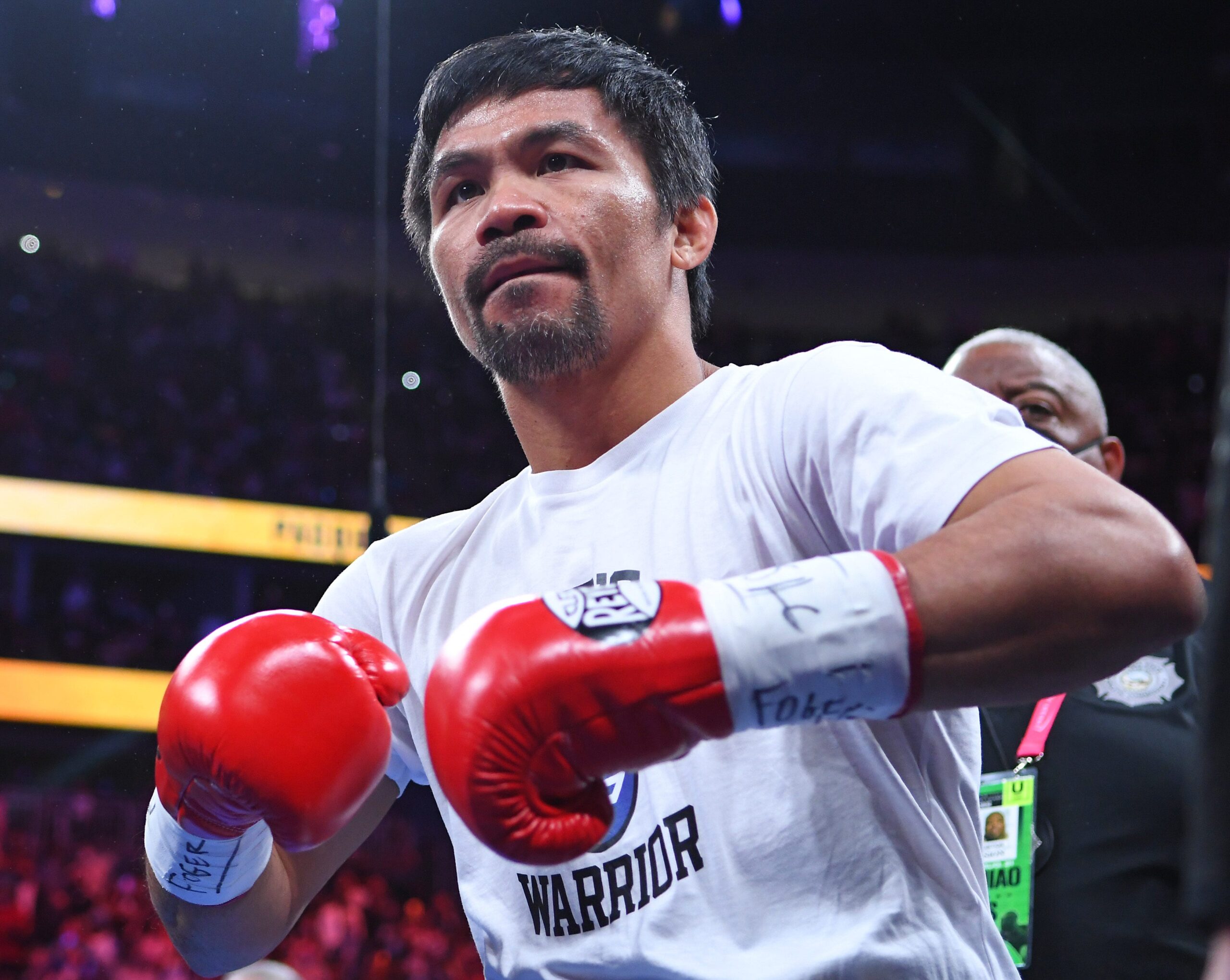 Manny Pacquiao, Mario Barrios, WBC welterweight şampiyonası, boks, emeklilikten dönüş, Las Vegas, Yordenis Ugas, Filipinler, senatör, başkanlık seçimi, Shane Mosley, Miguel Cotto, Erik Morales, Floyd Mayweather Jr., boks tarihindeki en büyük pay-per-view, Manny Pacquiao'nun dönüşü, boks haberleri, spor haberleri
