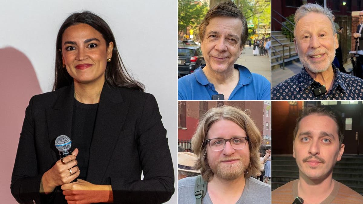 Alexandria Ocasio-Cortez, AOC, New York, Congresswoman, 2028 presidential run, Joe Crowley, Democratic Party, Fight Oligarchy tour, Bernie Sanders, fundraising, political upset, town hall, constituents, Mark LaVergne, Andrew Sokolof Diaz, Aleks Itskovich, Mary Madden, John Szewczuk, casino, Queens, Tom Homan, border czar, deportation, Israel, Gaza, protester, Jackson Heights, Roosevelt Avenue, sex workers, crime, drugs, migrants, Amazon, Dunkin Donuts.
