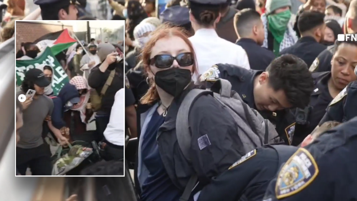 New York protestoları, Brooklyn College, Columbia Üniversitesi, anti-İsrail protestoları, öğrenci protestoları, NYPD, polis müdahalesi, tutuklamalar, üniversite kampüsü, final sınavları, kargaşa, şiddet, keffiyeh, ifade özgürlüğü, kampüs güvenliği, Fox News

