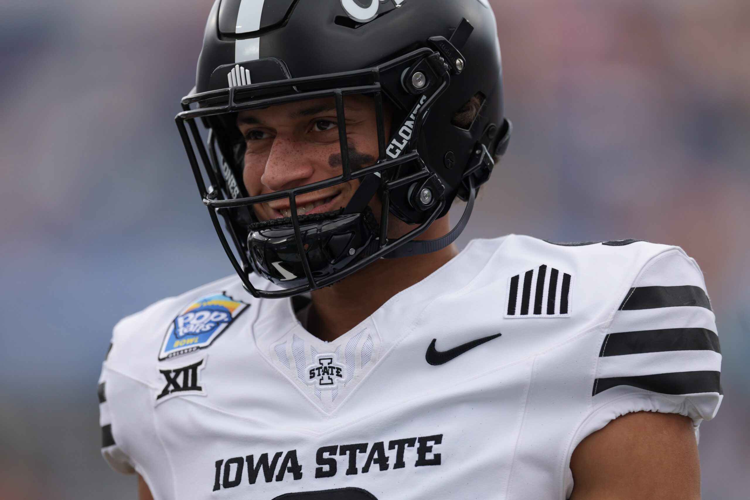 Houston Texans, Jayden Higgins, Jaylin Noel, NFL Draft 2025, Ole Miss, Jaxson Dart, New York Giants, Iowa State, Eastern Kentucky, wide receiver, rookie contract, fully guaranteed contract, Texans rookie minicamp, NFL, transfer, free agency, draft picks, Round 2 pick, offense, Texans draft
