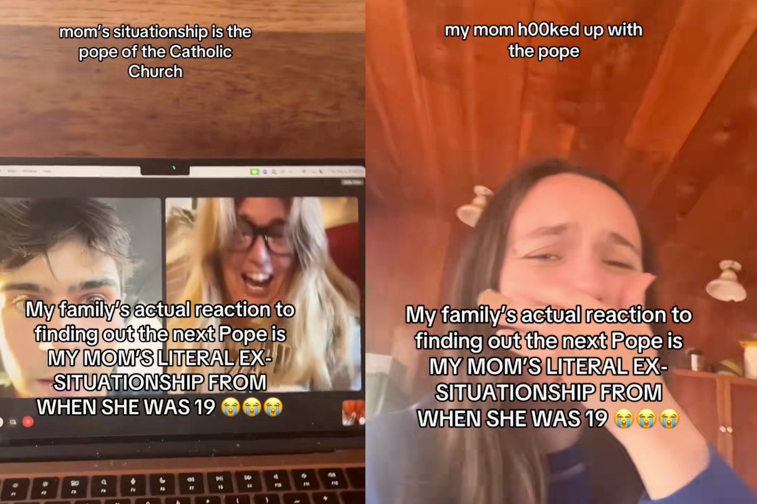 Komedi, Sahte Haberler, Yanıltıcı Videolar, Louisa Melcher, Papa Leo XIV, Robert Prevost, Viral Videolar, İnternet Şakaları, Sosyal Medya Aldatmacaları, Haber Doğruluğu, Şaka Amaçlı İçerik, İnstagram, TikTok, Gerçek Dışı İddialar, Medya Okuryazarlığı, Dezenformasyon, Sansasyonel Haberler, Sahte Hikayeler, Mizah, Komedyen
