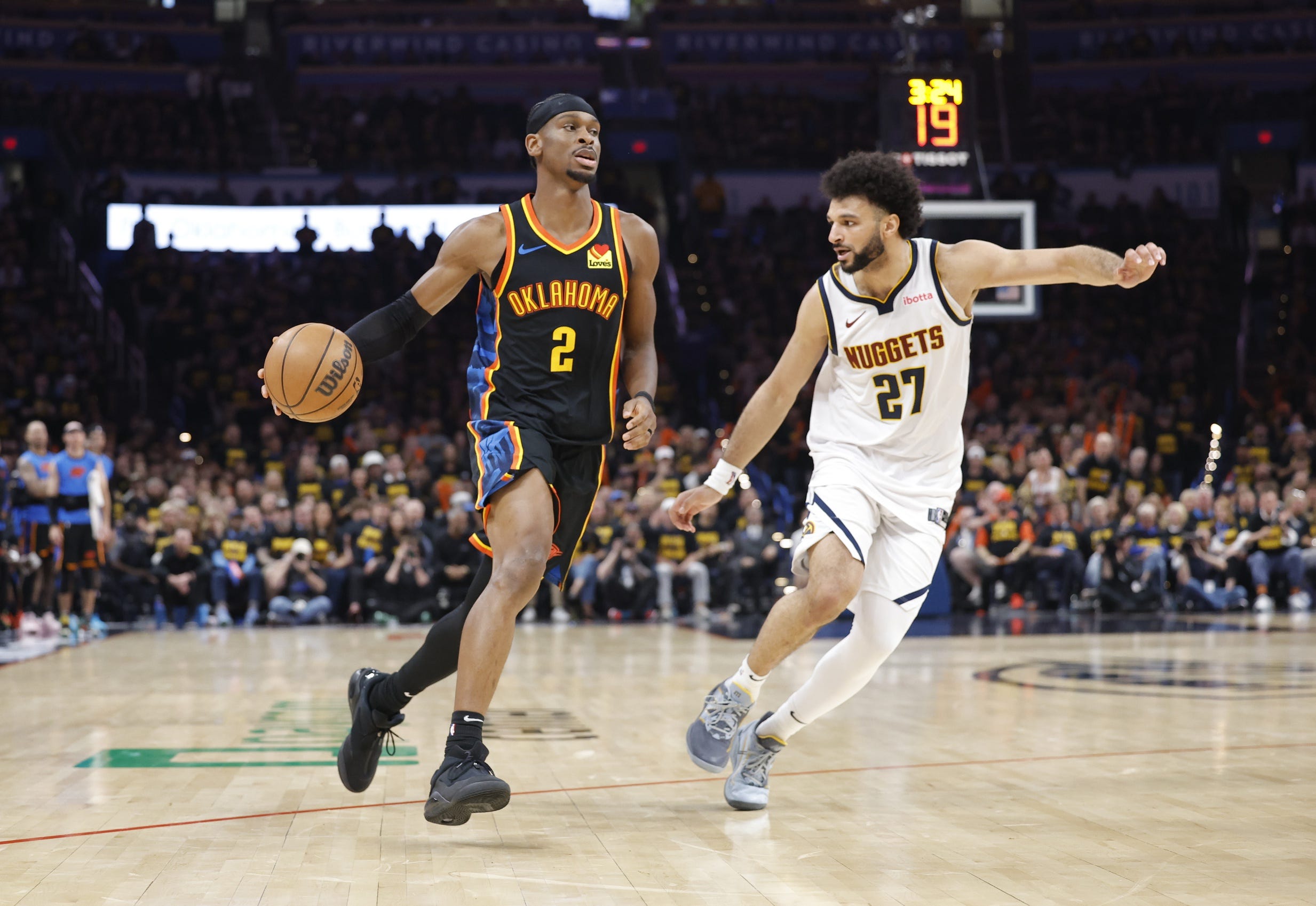 Oklahoma City Thunder, Denver Nuggets, NBA Playoffları, Batı Konferansı Yarı Finalleri, Shai Gilgeous-Alexander, Chet Holmgren, Russell Westbrook, Nikola Jokic, Maç 3, Yayın Bilgileri, Skor, Özet, Takvim, Fubo, Ball Arena, 9 Mayıs, 22:00 ET, Oklahoma City Thunder Denver Nuggets serisi, NBA
