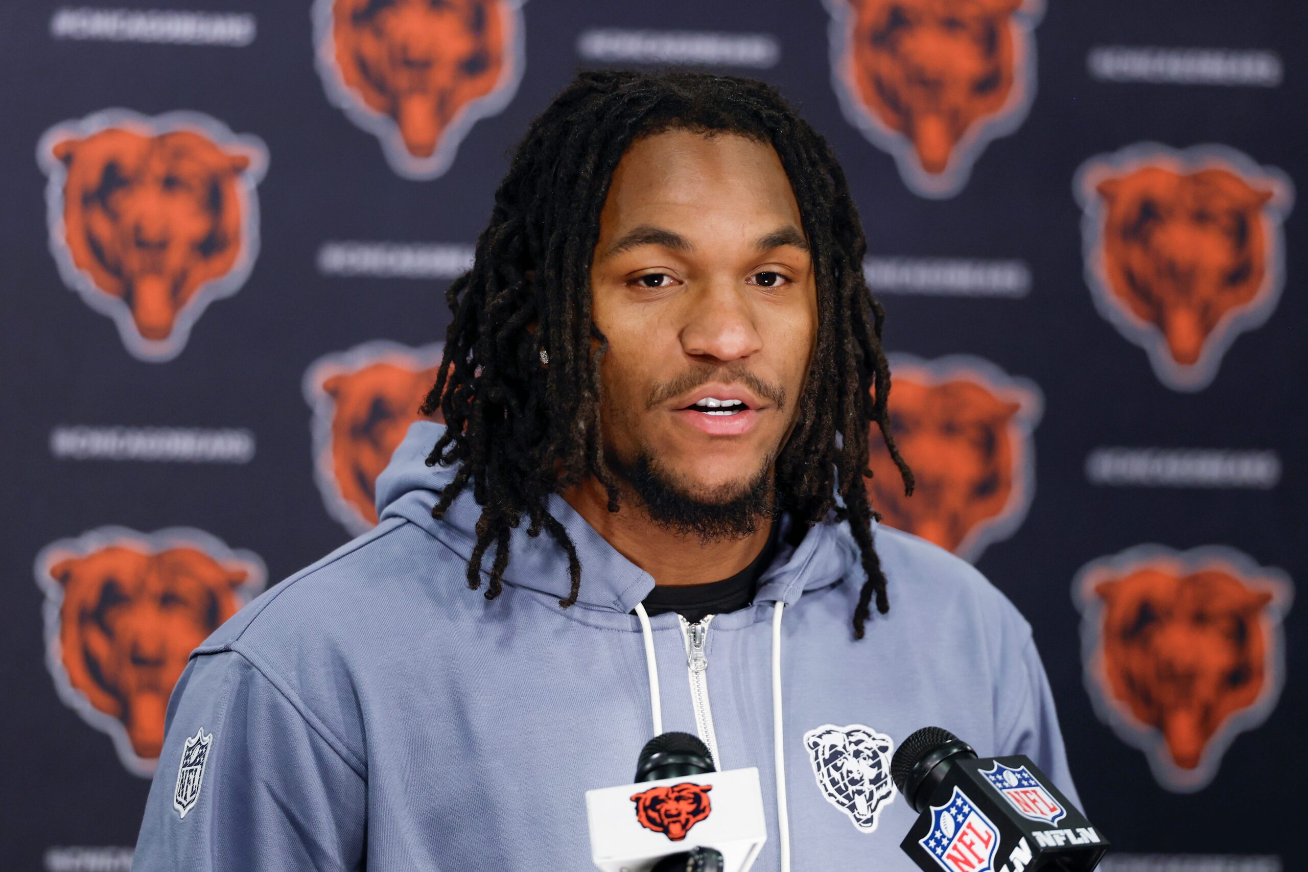 Luther Burden III, Chicago Bears, NFL Draft, 2025 NFL Draft, Colston Loveland, wide receiver, slot receiver, Keenan Allen, Missouri, college football, NFL prospect, Tyler Dragon, @TheTylerDragon, USA TODAY Sports, football, draft, Bears
