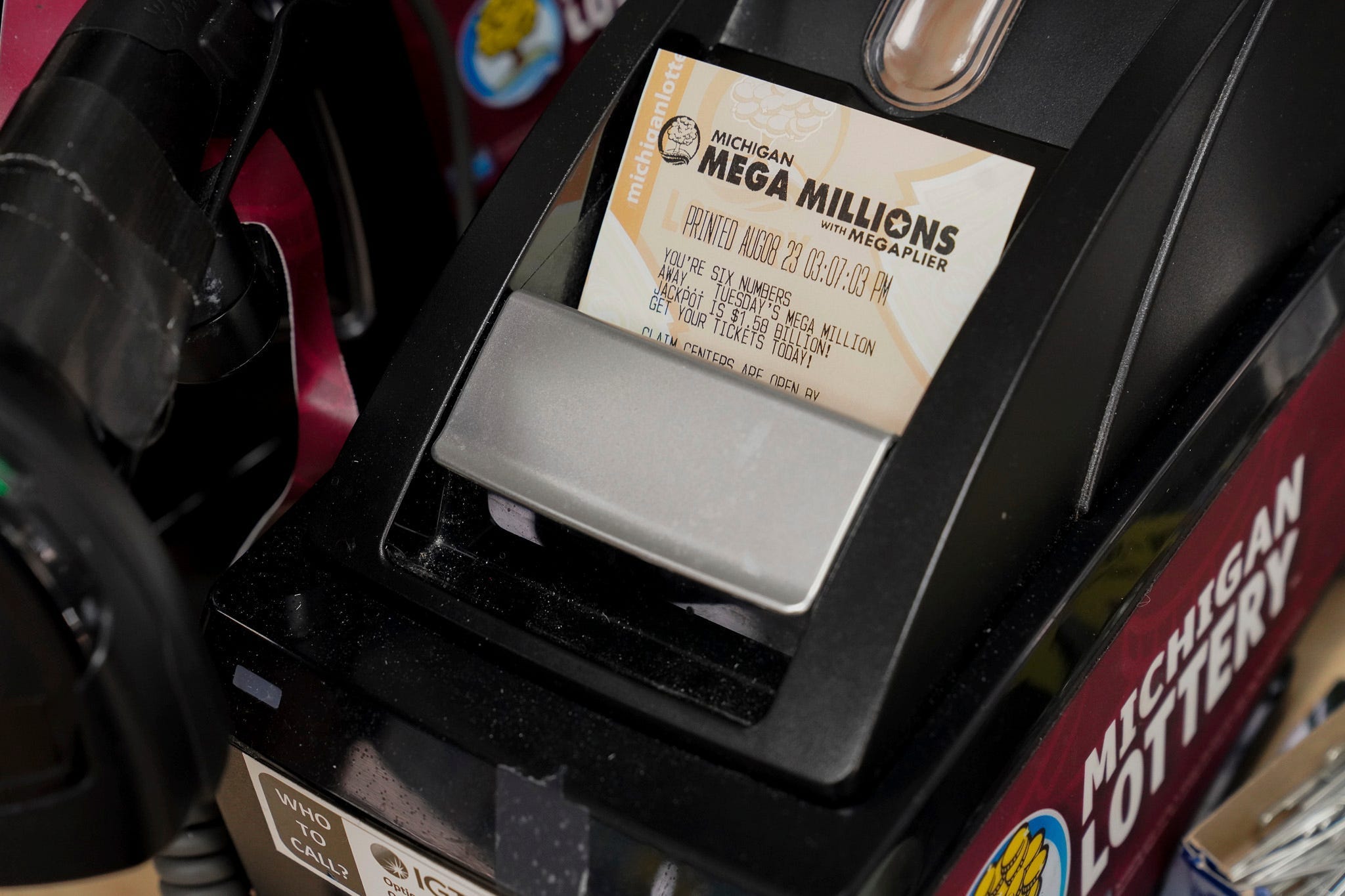 Mega Millions, ikramiye, piyango, kazanan numaralar, çekiliş, Jackpocket, dijital piyango, USA TODAY Network, şans oyunları, piyango bileti, hızlı seçim, kolay seçim, Megaplier.
