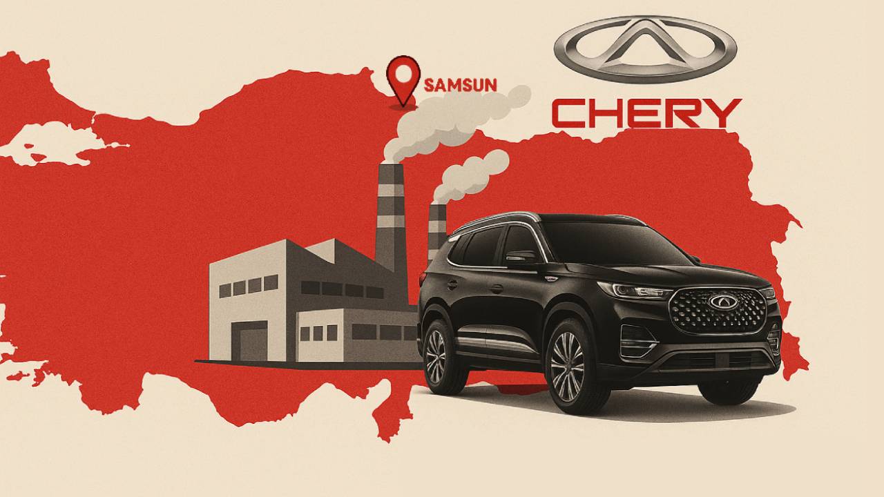 Türkiye, otomotiv, Chery, elektrikli araç, hibrit araç, üretim, yatırım, Samsun, BYD, TOGG, mobilite, teknoloji, sanayi, Mehmet Fatih Kacır, batarya üretimi, otonom araç, yerlileşme oranı, Ar-Ge merkezi, Manisa, iklim, ekonomi, sürdürülebilir mobilite, şarj altyapısı, akıllı ulaşım sistemleri
