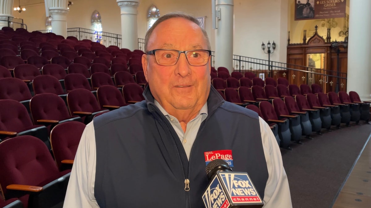 Paul LePage, Donald Trump, Maine, Second Congressional District, 2026 midterm elections, Republican Party, Jared Golden, Democratic Party, Maine politics, national debt, woke environment, tariffs, Lewiston, Franco Center, Maine history, poverty, congressional race, House of Representatives, political comeback
