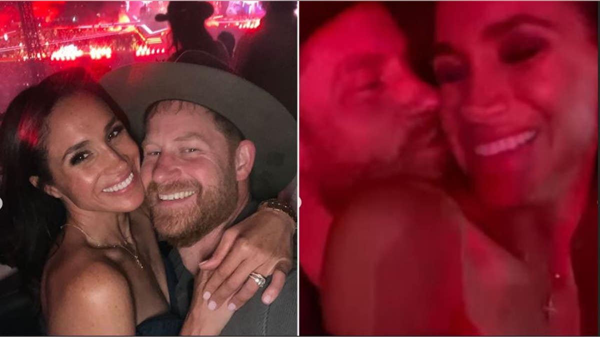 Meghan Markle, Prince Harry, PDA, Beyoncé concert, Los Angeles, Instagram, Duchess of Sussex, honeymoon phase, Jamie Kern Lima, podcast, security appeal, family photo, Super Mario Brothers, media scrutiny, lifestyle brand, Confessions of a Female Founder, royal couple, children, stepping down as senior royals, British media
