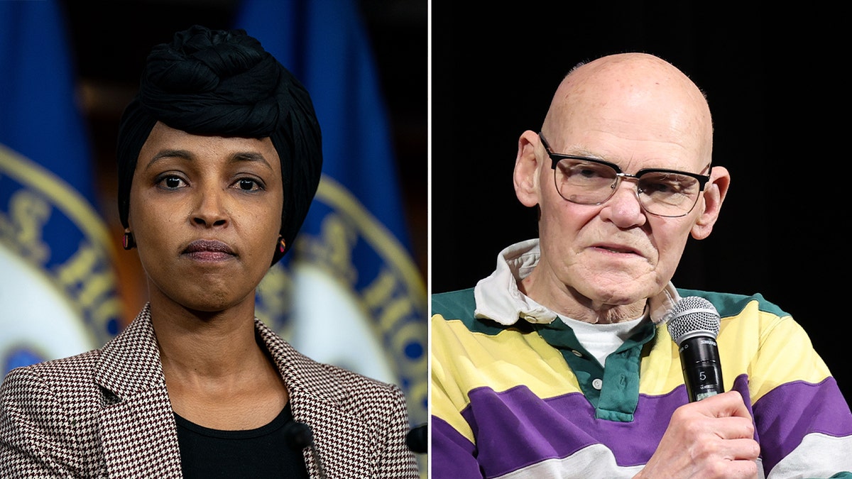 James Carville, Ilhan Omar, Ro Khanna, Democratic Party, progressive wing, white men, America, greatest country, politics, controversy, comments, electorate, voters, radicalization, Fox News, podcast, Politics War Room, demographics, liberal Democrat, White nationalism, extremist murders
