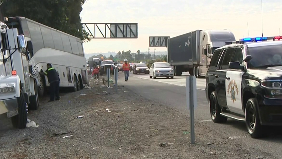 Los Angeles, Mother's Day, fatal crash, Highway 60, tour bus, Nissan Pathfinder, California Highway Patrol, CHP, traffic accident, Morongo Casino, Koreatown, Stepheny Price, Fox News Digital.
