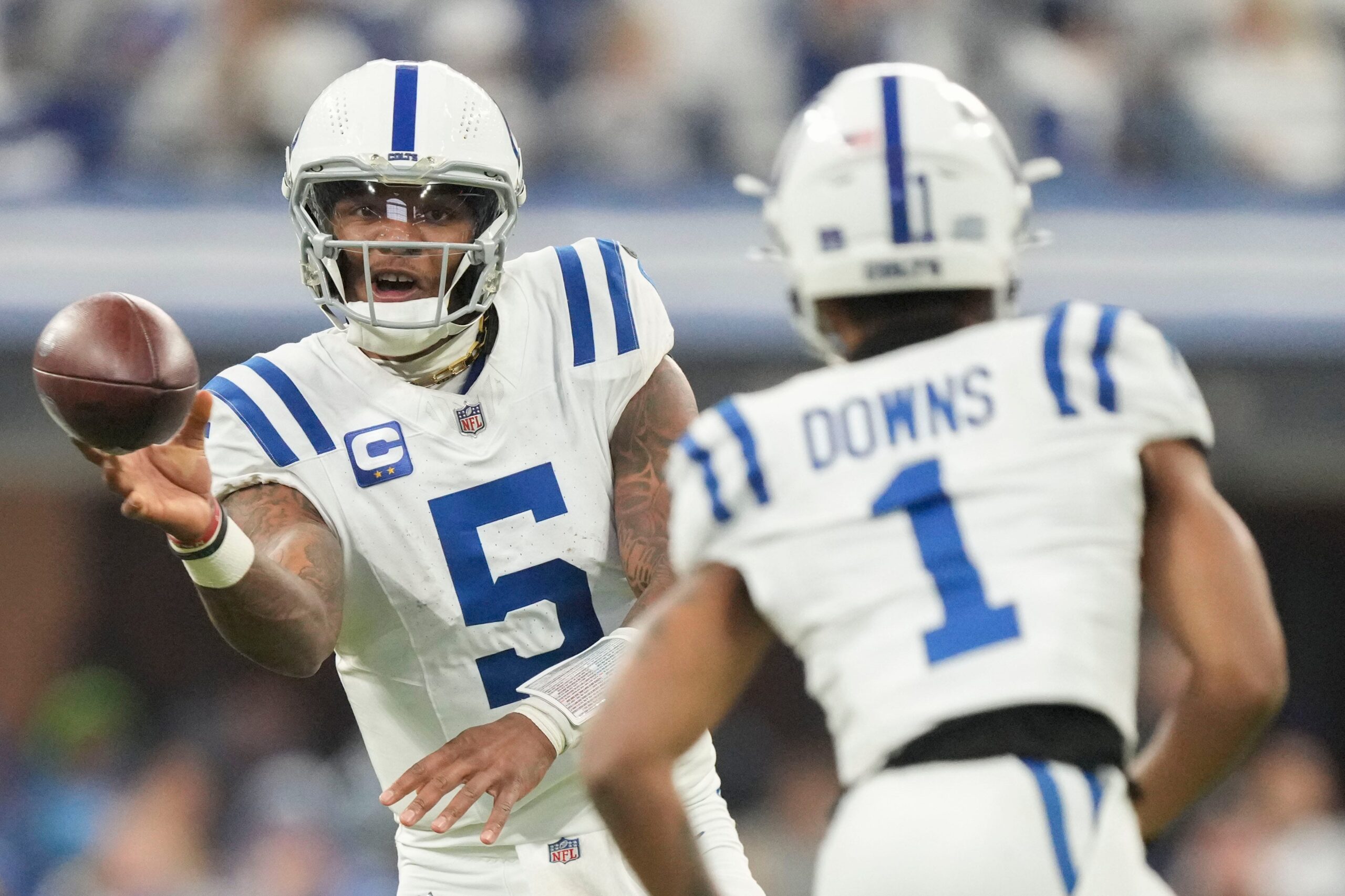 Indianapolis Colts, 2025 NFL, Shane Steichen, Anthony Richardson, AFC South, Record Prediction, USA TODAY Sports, NFL Schedule, Lou Anarumo, Gus Bradley, Cam Bynum, Charvarius Ward, Corey Ballentine, Will Fries, Ryan Kelly, Matt Gonclaves, Tanor Bortolini, Tyler Warren, JT Tuimoloau, Justin Walley, Jalen Travis, DJ Giddens, Jacksonville Jaguars, Tennessee Titans, Houston Texans, Liam Coen, Nick Caley, NFL Draft, Futbol Amerika Ligi, Indianapolis Colts biletleri, 2025 Sezonu
