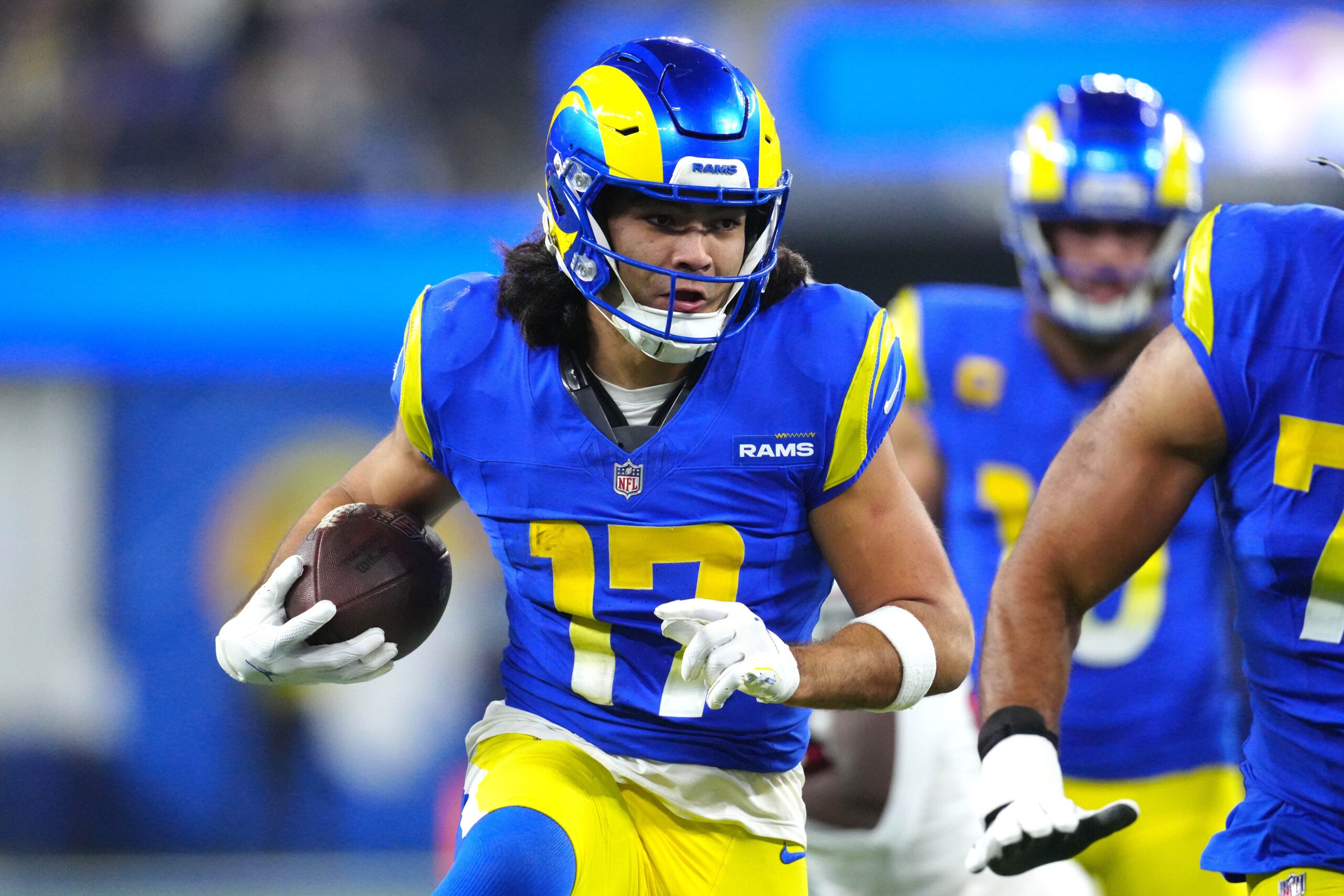 Los Angeles Rams, Rams 2025, NFL Schedule, NFC West, Matthew Stafford, Puka Nacua, Davante Adams, Jared Verse, Braden Fiske, Jalen Ramsey, Super Bowl, NFL Predictions, USA TODAY Sports, Rams Tickets, Football, NFL News, Sean McVay, 2025 NFL Season, Rams Record Prediction
