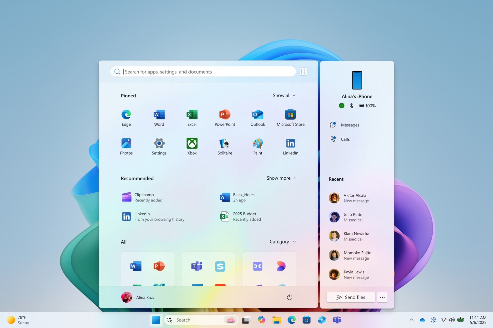 Windows 11, Başlat menüsü, Microsoft, tasarım konseptleri, kullanıcı arayüzü, Windows 10X, Windows XP, Windows 7, Stardock, Start11, bildirimler, üretkenlik, kişiselleştirme, uygulama önerileri, toplantı hatırlatıcıları, göz izleme, testler, Mark Hachman, PCWorld
