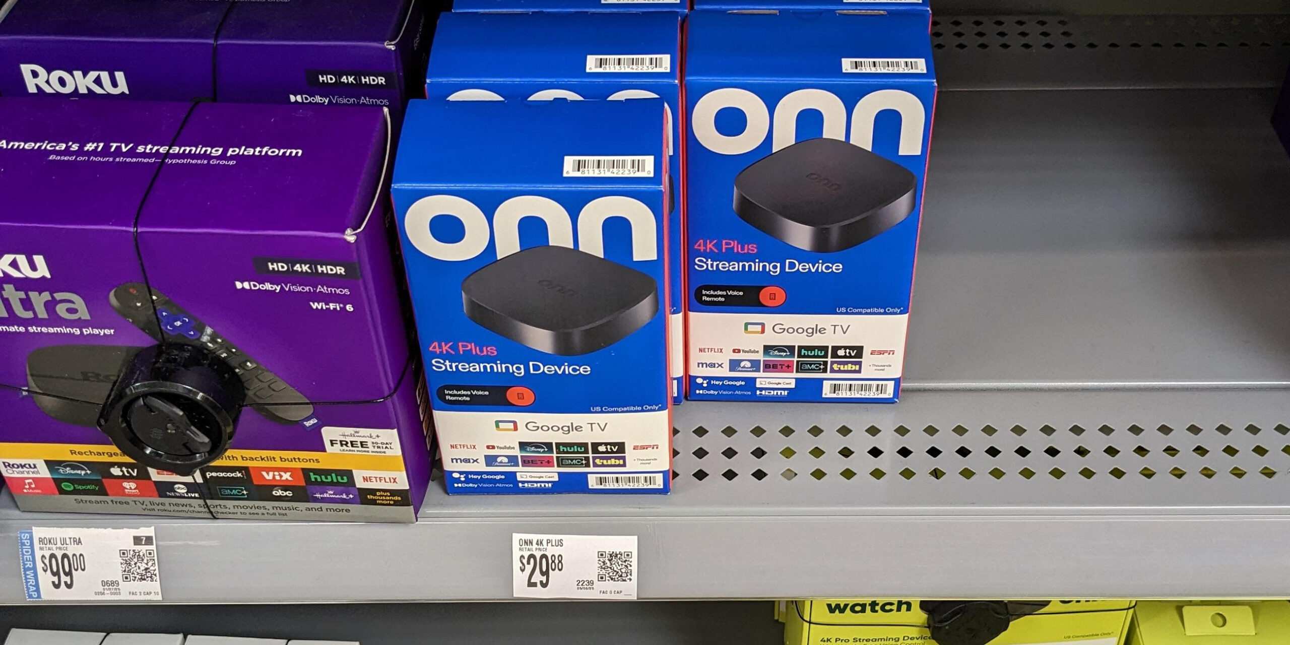 Walmart Onn 4K Plus, Google TV, streaming cihazı, USB-C, Android 14, SuperDell-TV, Walmart, Onn 4K Pro, fiyat, inceleme, çıkış tarihi, özellikler, medya oynatıcı, 4K yayın, akıllı TV, uygun fiyatlı yayın, Google TV Streamer, USB-C hub, ethernet, depolama, kurulum, QR kod.
