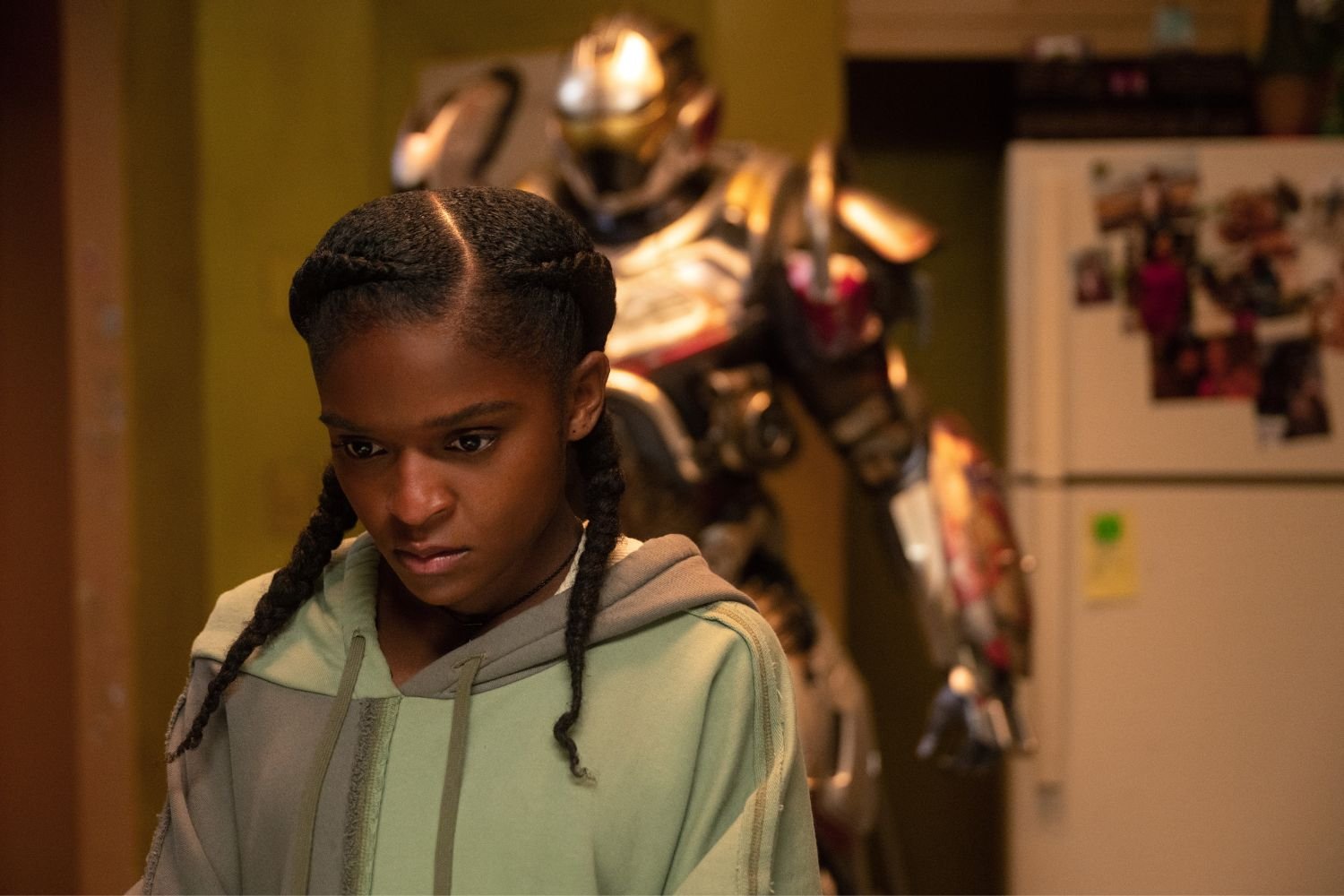 Ironheart, Riri Williams, Marvel, MCU, Disney+, Black Panther: Wakanda Forever, Dominique Thorne, Anthony Ramos, Alden Ehrenreich, trailer, çıkış tarihi, özet, yeni dizi, süper kahraman, demir adam, Tony Stark, Ryan Coogler, çizgi roman uyarlaması, Marvel Sinematik Evreni.
