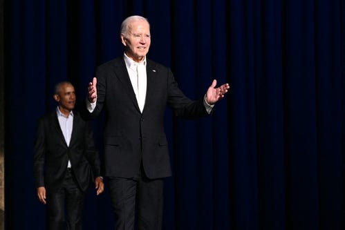 Joe Biden, George Clooney, 2024 presidential campaign, fundraiser, decline, cognitive abilities, Original Sin, Jake Tapper, Alex Thompson, Julia Roberts, debate performance, Donald Trump, Barack Obama, Jimmy Kimmel, Annie Kuster, Julia Brownley, New York Times op-ed, Kamala Harris, Jeffrey Katzenberg, Steve Ricchetti.
