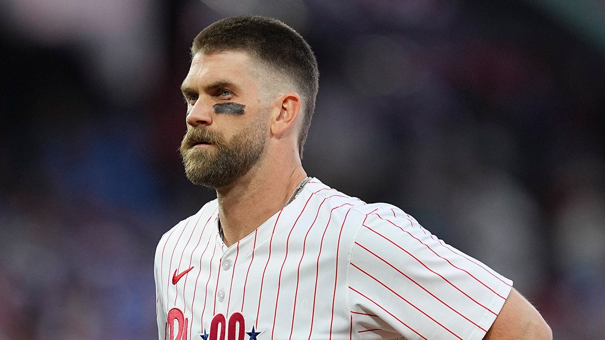 Bryce Harper, saç kesimi, beyzbol, Major League Baseball, Philadelphia Phillies, MVP, saç modeli, spor, Fox News, LIVVY Dunne, Paul Skenes
