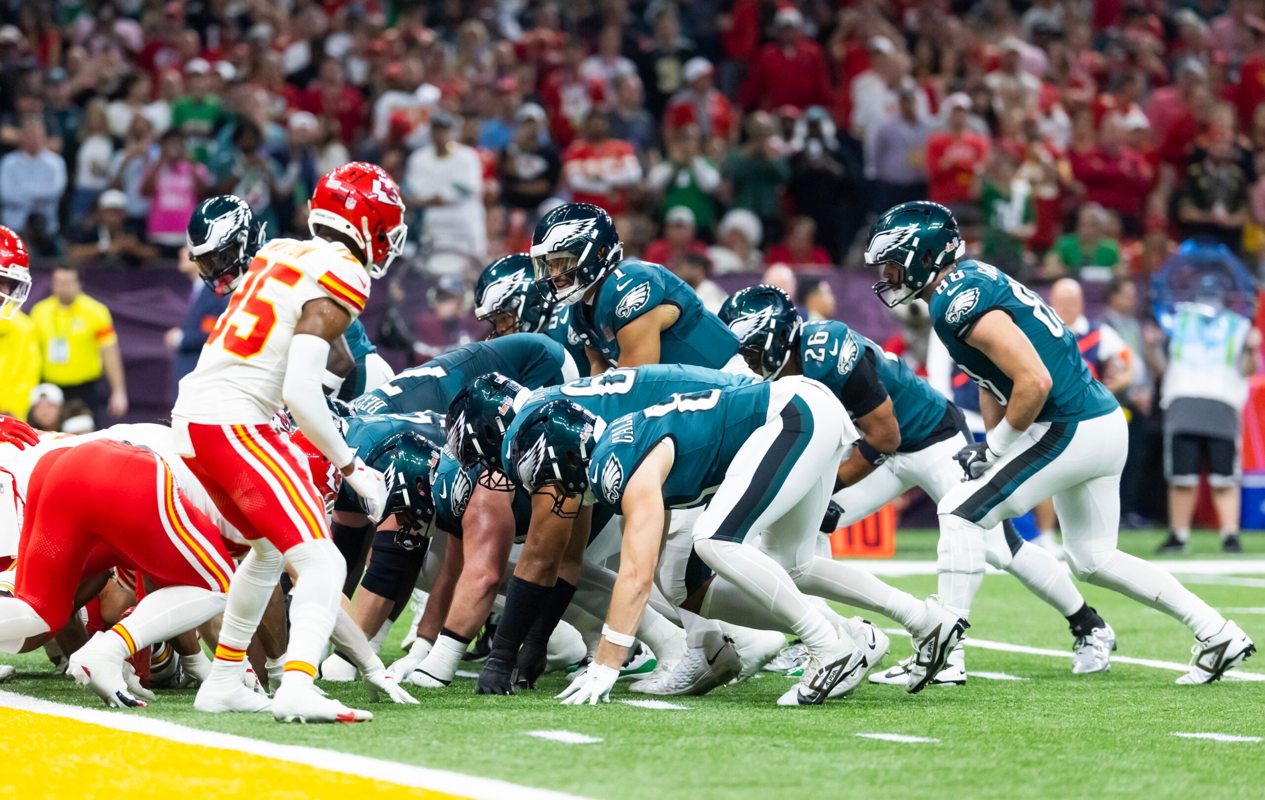 Philadelphia Eagles, tush push, NFL, sağlık ve güvenlik, kural değişikliği, Jeffrey Lurie, Rich McKay, futbol, Amerikan futbolu, Süper Kupa, Philadelphia Eagles takvimi, tush push yasağı, NFL toplantıları, Eagles, Dallas, Green Bay, Chicago, Washington, NFL Competition Committee, meta keywords, Türkiye

