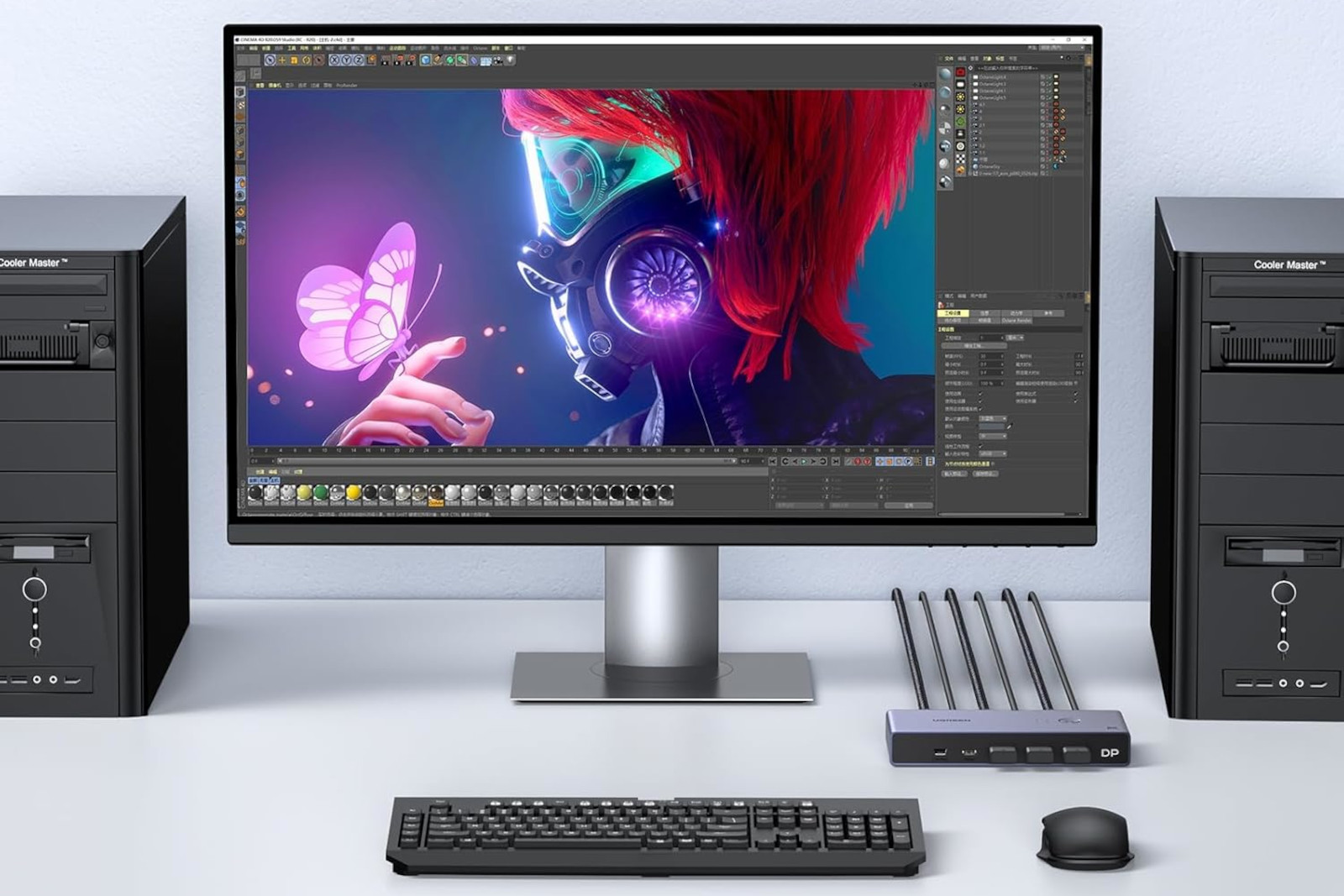 KVM switch, klavye, fare, çoklu cihaz, tek klavye, tek fare, ekran, cihaz değiştirme, verimlilik, iş istasyonu, kablo yönetimi, docking station, bağlantı noktası, USB, HDMI, DisplayPort, Bluetooth, kablosuz, giriş gecikmesi, uyumluluk, işletim sistemi, Windows, macOS, Linux, ChromeOS, çevre birimleri, çoklu monitör, 4K, 8K, maliyet, alan tasarrufu, üretkenlik, teknoloji, inceleme, rehber, satın alma rehberi
